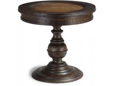 Clearance Flexsteel Bordeaux 26"Rd Lamp Table is available in the